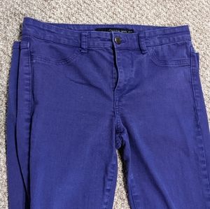 Calvin Klein Purple Jean Legging